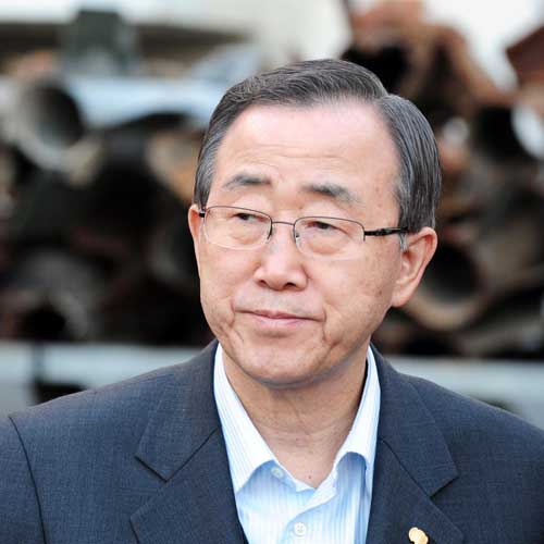 Ban Ki Moon & Spouse